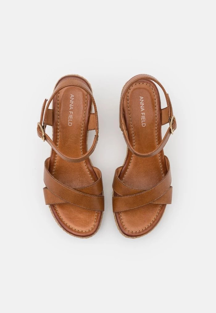 Sandale ANNA FIELD Anna Field Cuir Marron Femme | CMN-0728998